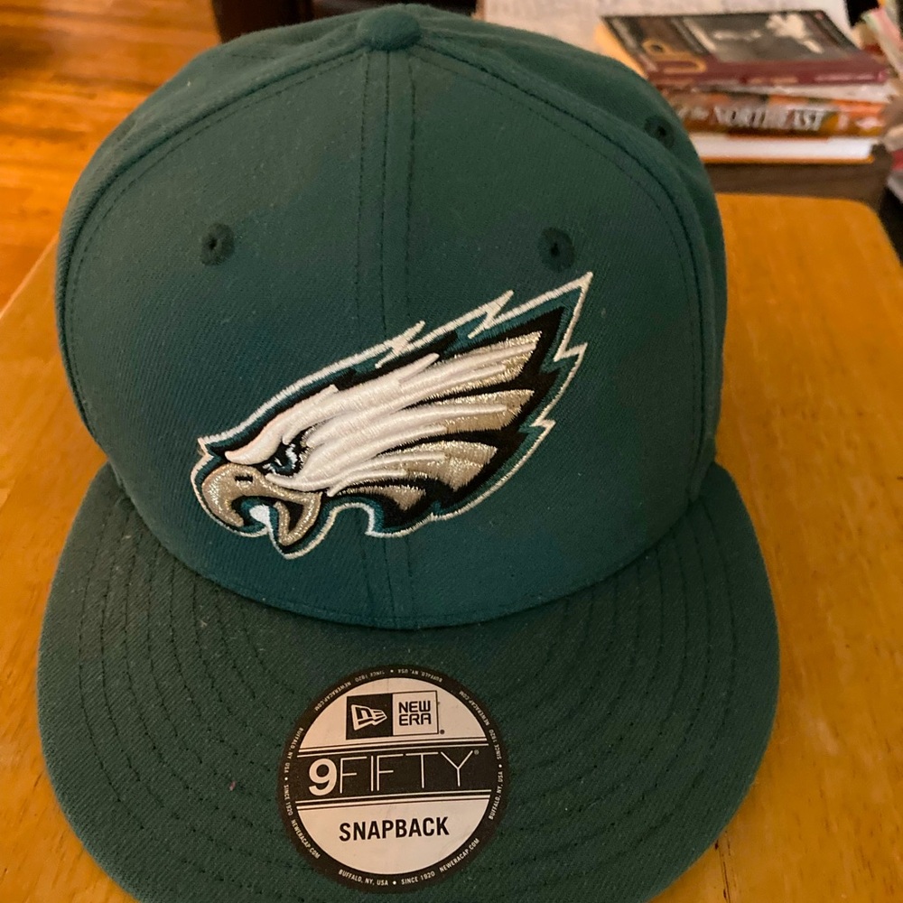 New Era Green Snapback with Eagle Logo - New!